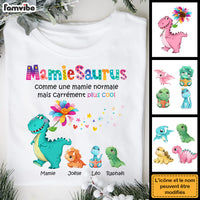 Personalized Gift For Grandma French Mamiesaurus Shirt - Hoodie - Sweatshirt 30119 thumb 1
