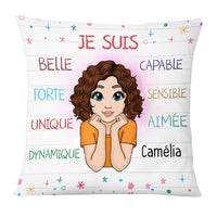 Personalized Gift For Granddaughter French Je Suis Pillow 30139 thumb 1