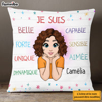 Personalized Gift For Granddaughter French Je Suis Pillow 30139 thumb 1