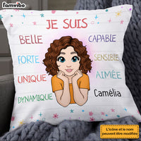 Personalized Gift For Granddaughter French Je Suis Pillow 30139 thumb 1