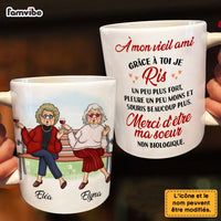 Personalized Gift For Old Friends French À Mon Vieil Ami Mug 30166 thumb 1