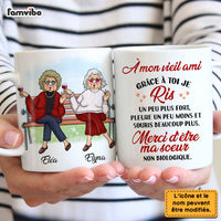 Personalized Gift For Old Friends French À Mon Vieil Ami Mug 30166 thumb 1