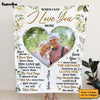 Personalized Couple When I Say I Love You More Blanket 30170 1