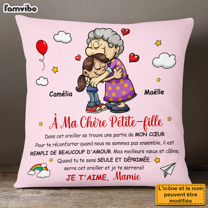 Personalized Gift For Granddaughter French Pillow 30171 1