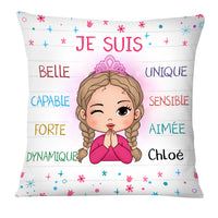 Personalized Gift For Granddaughter French Je Suis Pillow 30172 thumb 1