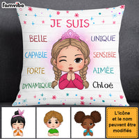 Personalized Gift For Granddaughter French Je Suis Pillow 30172 thumb 1