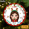 Personalized Christmas Gift For Granddaughter I Am Kind Ornament 30173 1