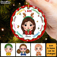 Personalized Christmas Gift For Granddaughter I Am Kind Ornament 30173 thumb 1