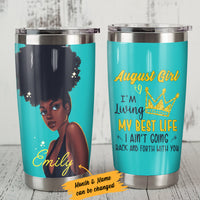 Personalized BWA Living Best Life Steel Tumbler JL81 81O34 thumb 1