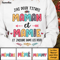 Personalized Gift For Grandma French Mamie Shirt - Hoodie - Sweatshirt 30200 thumb 1