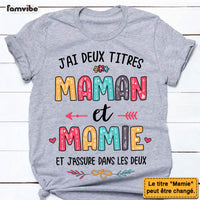 Personalized Gift For Grandma French Mamie Shirt - Hoodie - Sweatshirt 30200 thumb 1