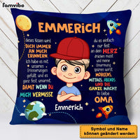 Personalized Gift For Grandson German Pillow 30217 thumb 1
