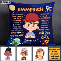 Personalized Gift For Grandson German Pillow 30217 thumb 1
