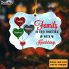 Personalized Gift For Family Tied Together With Heartstrings Benelux Ornament 30218 1