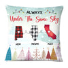 Personalized Gift For Family Long Distance Under The Same Sky Pillow 30226 1