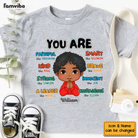 Personalized Gift For Grandson You Are Faithful Kid T Shirt - Kid Hoodie - Kid Sweatshirt 30232 thumb 1