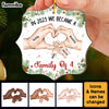 Personalized Family Hands We Became A Family Christmas Ornament 30238 1