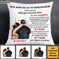 Personalized French Couple Pillow 30247 thumb 1