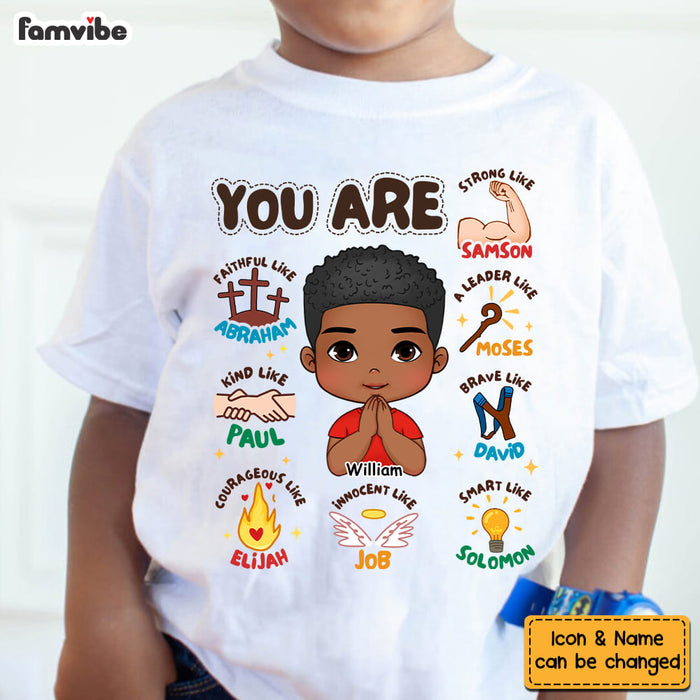 Personalized Gift For Grandson You Are Christian Bible Kid T Shirt - Kid Hoodie - Kid Sweatshirt 30248 1
