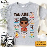 Personalized Gift For Grandson You Are Christian Bible Kid T Shirt - Kid Hoodie - Kid Sweatshirt 30248 thumb 1