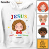 Personalized Gift For Granddaughter Faith Christian Jesus Loves Me Kid T Shirt - Kid Hoodie - Kid Sweatshirt 30249 1