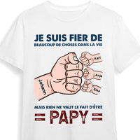 Personalized Gift For Grandpa French Papy Shirt - Hoodie - Sweatshirt 30259 thumb 1