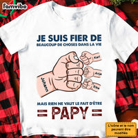 Personalized Gift For Grandpa French Papy Shirt - Hoodie - Sweatshirt 30259 thumb 1