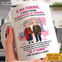 Personalized French Couple Je Souhaite Pouvoir Remonter Le Temps Mug 30261 thumb 1