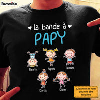 Personalized Gift For Grandpa French La Bande À Papi Shirt - Hoodie - Sweatshirt 30262 thumb 1
