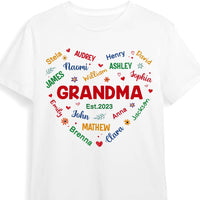 Personalized Gift For Grandma Glitter Custom Name Shirt - Hoodie - Sweatshirt 30263 thumb 1