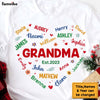 Personalized Gift For Grandma Glitter Custom Name Shirt - Hoodie - Sweatshirt 30263 1