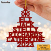 Personalized Christmas Tree Family Name Ornament 30285 1