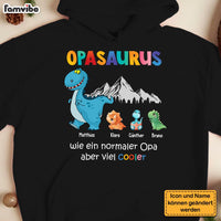 Personalized Gift For Grandpa German Opasaurus Shirt - Hoodie - Sweatshirt 30287 thumb 1