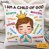 Personalized Gift For Grandson I'm A Child Of God Pillow 30293 1