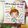 Personalized Gift For Grandson I'm A Child Of God Pillow 30293 1