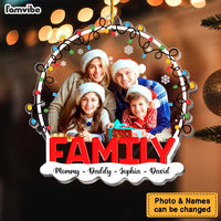 Personalized Family Christmas Upload Photo Ornament 30304 thumb 1