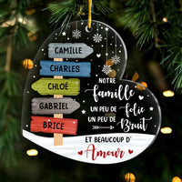 Personalized Gift For Family French Famille Ornament 30310 thumb 1
