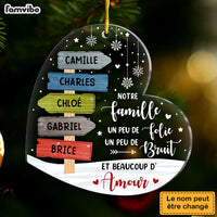 Personalized Gift For Family French Famille Ornament 30310 thumb 1