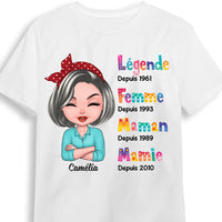 Personalized Gift For Grandma French Mamie Shirt - Hoodie - Sweatshirt 30316 thumb 1