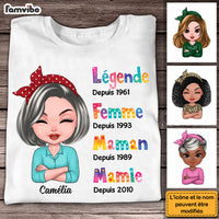 Personalized Gift For Grandma French Mamie Shirt - Hoodie - Sweatshirt 30316 thumb 1