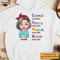 Personalized Gift For Grandma French Mamie Shirt - Hoodie - Sweatshirt 30316 thumb 1