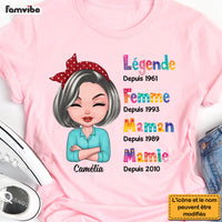 Personalized Gift For Grandma French Mamie Shirt - Hoodie - Sweatshirt 30316 thumb 1