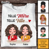 Personalized Gift For Mother Daughter French Telle Mère Telle Fille Shirt - Hoodie - Sweatshirt 30318 1