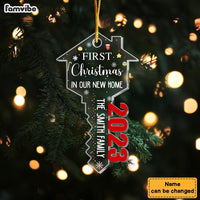 Personalized Gift For Family First Christmas In New Home Ornament 30324 thumb 1