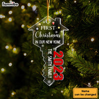 Personalized Gift For Family First Christmas In New Home Ornament 30324 thumb 1