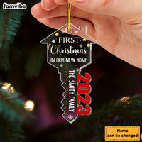 Personalized Gift For Family First Christmas In New Home Ornament 30324 thumb 1
