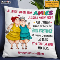 Personalized Gift For Friends French Amies Pillow 30325 thumb 1