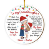 Personalized Gift For Granddaughter Hold This Circle Ornament 30328 1