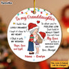 Personalized Gift For Granddaughter Hold This Circle Ornament 30328 1