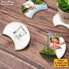 Personalized Couple Initial Letter Crescent Coaster Set 30330 1